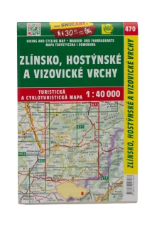 470 Zlínsko, Hostýnské a Vizovické vrchy 1 : 40 000